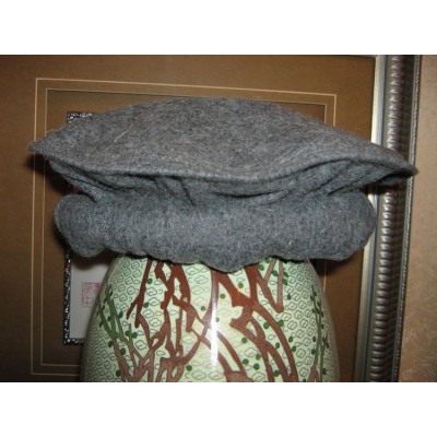 Афганская шапка - пуштунка (пакол), цвет: серый