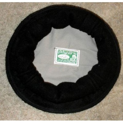 Афганская шапка - пуштунка (пакол), цвет: черный