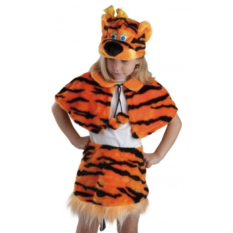 Детский костюм тигрицы.