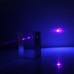 Фонарик форме 405 фиолетовый лазерный указатель (1xCR2)