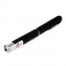 Pen Форма красная лазерная указка (2 АА, черный, 5 мВт, 650 нм)