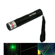 Наш 850 5 мВт 532 Зеленая лазерная ручка фонарик - черный