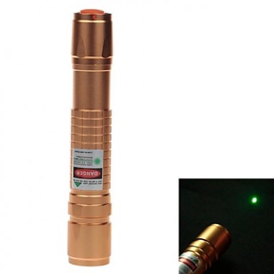 900 Зеленый свет лазерная указка (5 мВт, 532 нм, 1x18650, Роуз)