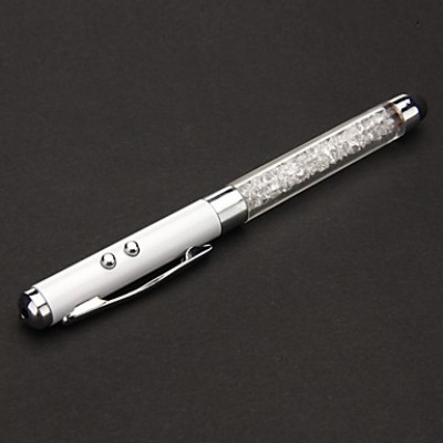 2-в-1 Фигурные ручки лазерная указка (3xLR4, белый)