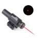 Красный лазерный прицел с креплениями (5 мВт)