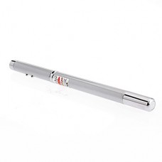 3-в-1 Pen Форма 5 мВт красный лазер + LED White Light + Pointer (3xLR3)