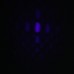 LT 30157 Блокируемая Синяя лазерная указка с 5 проецируемого изображения (5 МВт, 405 нм, 1x18650, черный)
