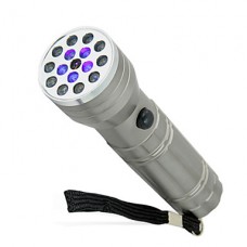 CSI 3-режимный 15 LED фонарь с лазером и ультрафиолетовым светом (10440, AAA)