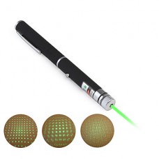 Мощная лазерная указка с зеленым лучом (5mw 532nm, 2xAAA)