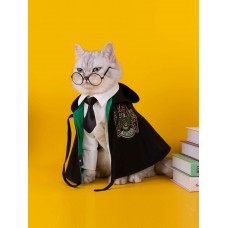 Костюм для кошки или собаки в стиле Слизерин Гарри Поттера