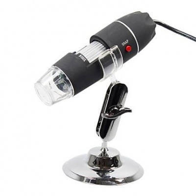 S01 25 ~ 200X USB цифровой микроскоп Лупа с 8-LED White Light