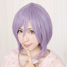 косплей парик вдохновлен счастливой звездой Hiiragi Tsukasa фиолетовый