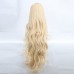 Vocaloid SeeU 80см светлый блондин длинными вьющимися парик Cosplay