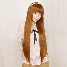 косплей парик вдохновлен Оками-Сан - Ryoko Ookami коричневый
