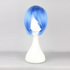 Neon Genesis Evangelion Rei Ayanami Royalblue короткий парик косплей