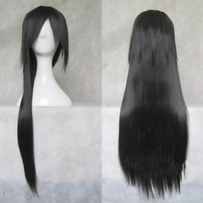 Наруто Учиха Итачи черный длинный прямой парик Cosplay