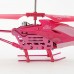 Розовый вертолет на 3-канальном пульте управления