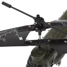 SYMA S026G Мини-вертолет с гироскопом на 3-канальном инфракрасном пульте управления (6xAA). Армейский зеленый