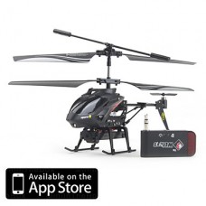 iCam вертолет с 0,3 мегапиксельной камерой для iPhone, iPad и Android (черный)