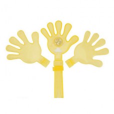 Желтый мигающий форму руки игрушка Handclaping