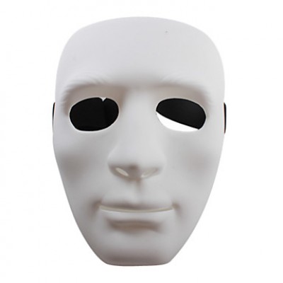 холодный белый маска с эластичным ремешком