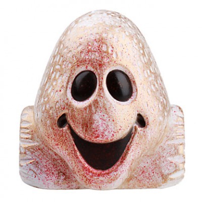 Хэллоуин изменение цвета черепом улыбающимся лицом украшения со светом (3xAA)