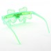 Пластиковые Смешные 2-LED мигает очки для детей (Random Color)