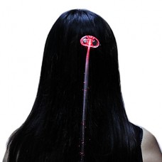 Фиброоптическая заколка для волос с LED подсветкой (разные цвета)