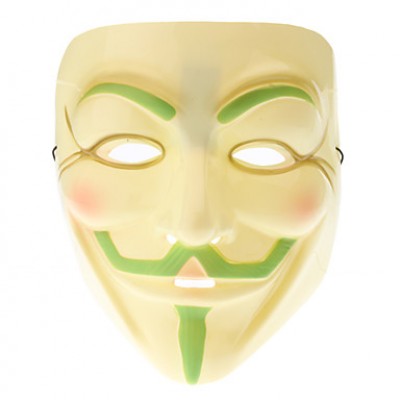 Светящаяся в темноте маска "V значит Vendetta"
