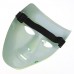 Стильные серебристые маски (зеленый)