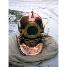 Водолазный шлем "Военный ныряльщик"